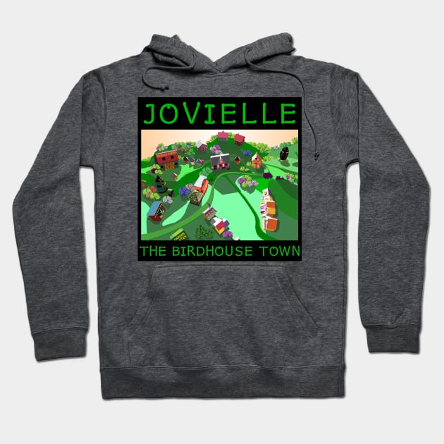 Jovielle The Birdhouse Town Hoodie by ArtticArlo